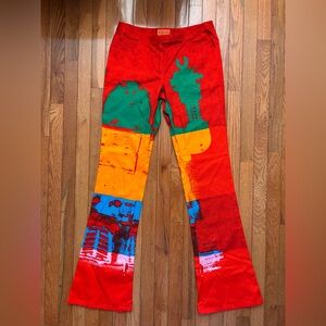 Stephen Sprouse - SS 1998 - Pants with Andy Warhol